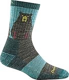 Darn Tough Bear Town Micro Crew Lightweight with Cushion Sock - Women's | Amazon (US)
