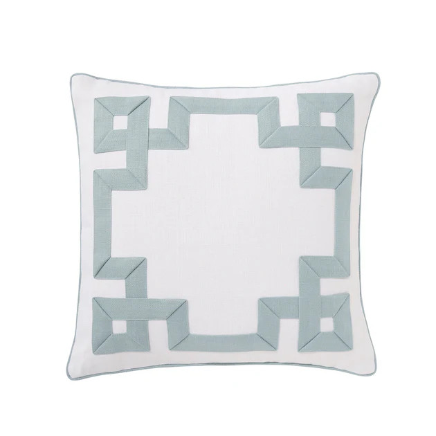 Maison Fretwork Pillow with Insert By Randi Garrett | Cailini Coastal