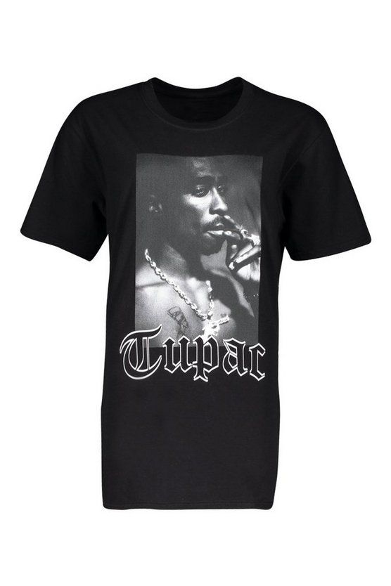 Tupac Oversized License T-Shirt | Boohoo.com (US & CA)