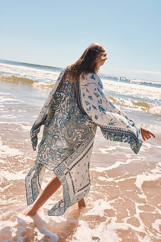 Kiss The Sky Butterfly Kimono | Free People (Global - UK&FR Excluded)