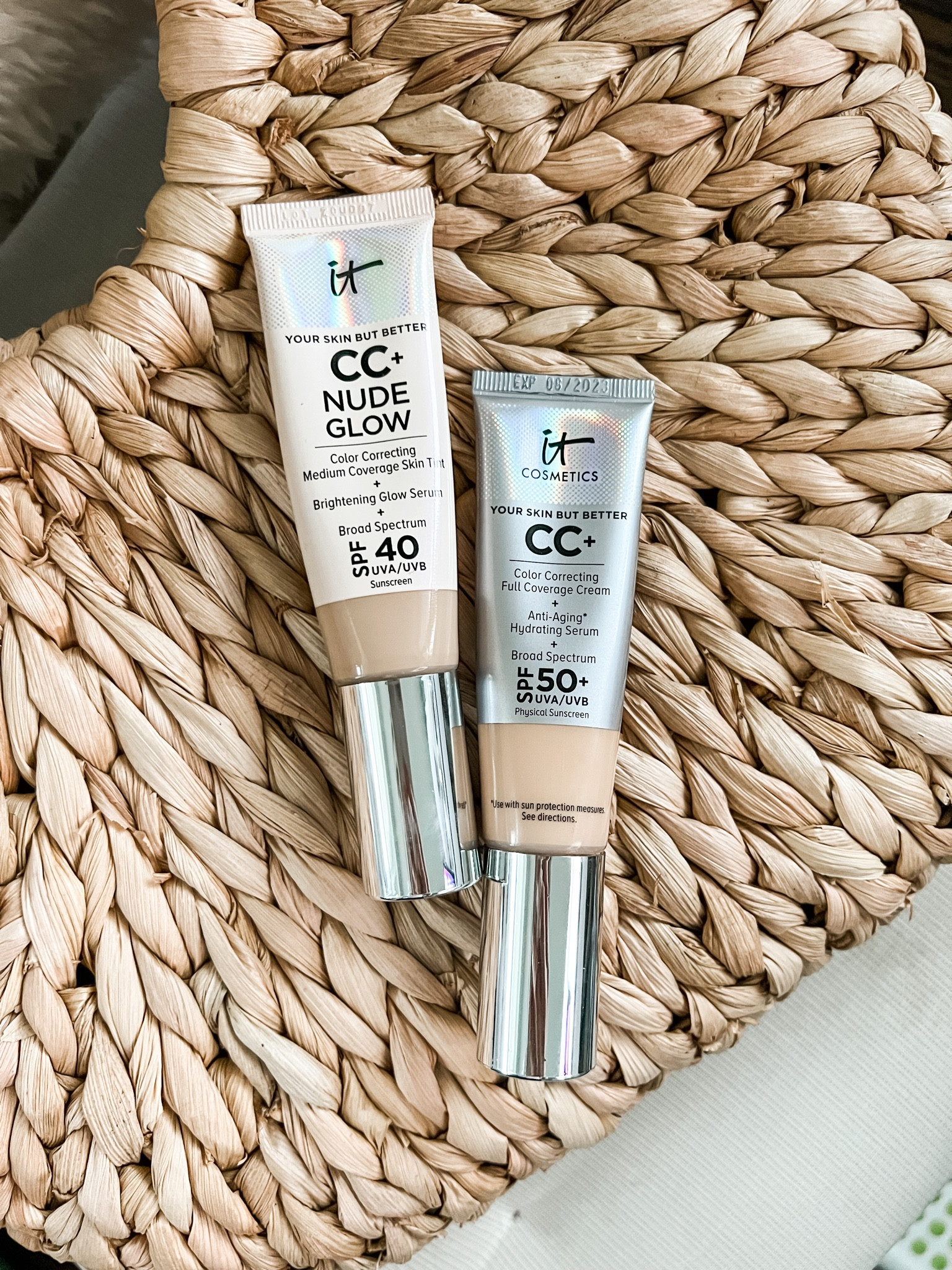I don’t use filters, I use IT cosmetics CC Cream! 🤩😁 🙌 The CC gives more coverage than the Nude Glow; I alternate. I use one pump and a large round brush to apply. I’m shade Fair in the winter and shade Light in the summer. 😆🥰☀️ #matureskin #beautyover40

#LTKBeautySale #LTKsalealert #LTKbeauty