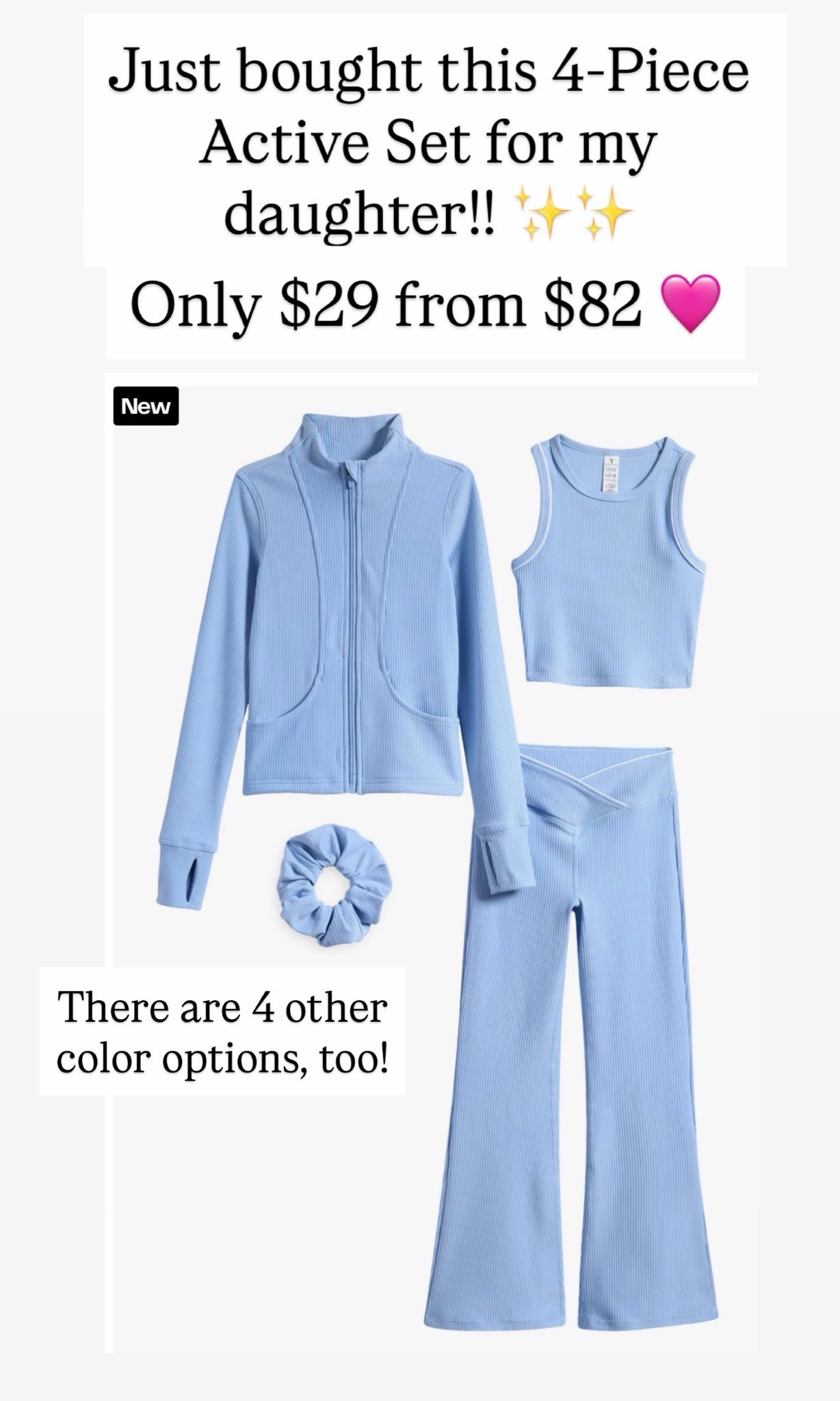Cutest 4 piece set for girls