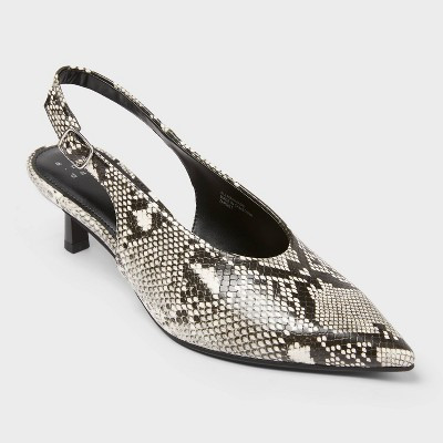 Women’s Samantha Heels with Memory Foam Insole – A New Day™ Cream | Target