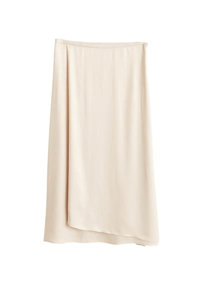 MANGO Midi satin skirt | MANGO (US)
