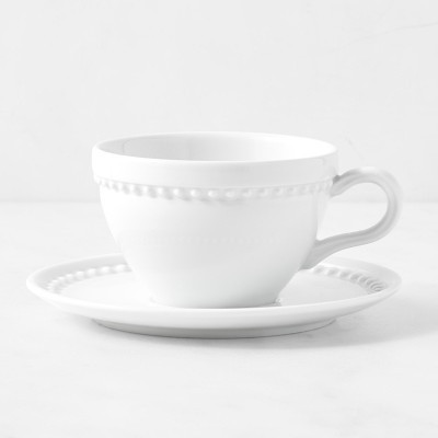 Pillivuyt Beaded Coupe Dinnerware Collection | Williams-Sonoma