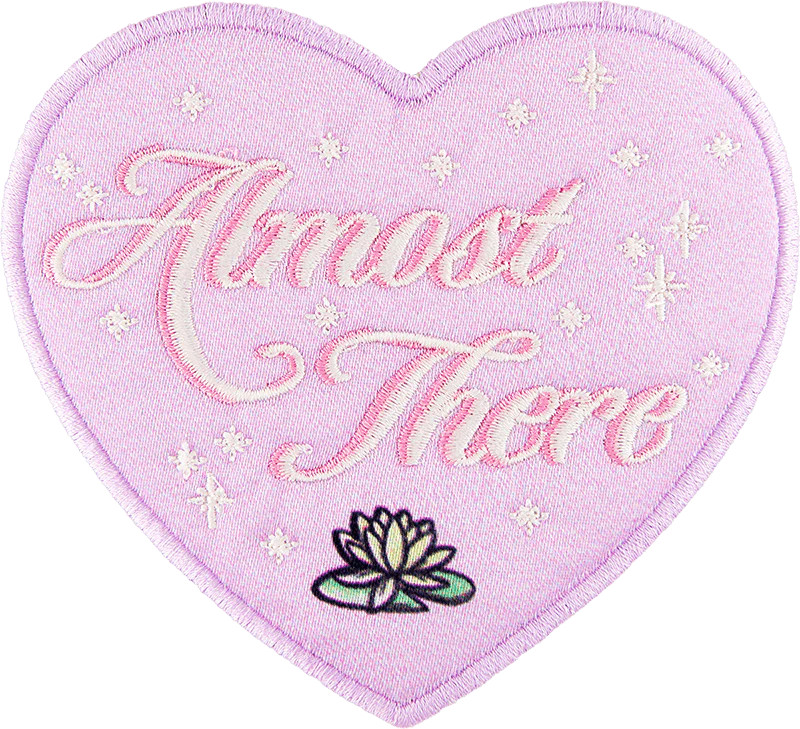 Almost There Heart Patch | Stoney Clover Lane | Stoney Clover Lane