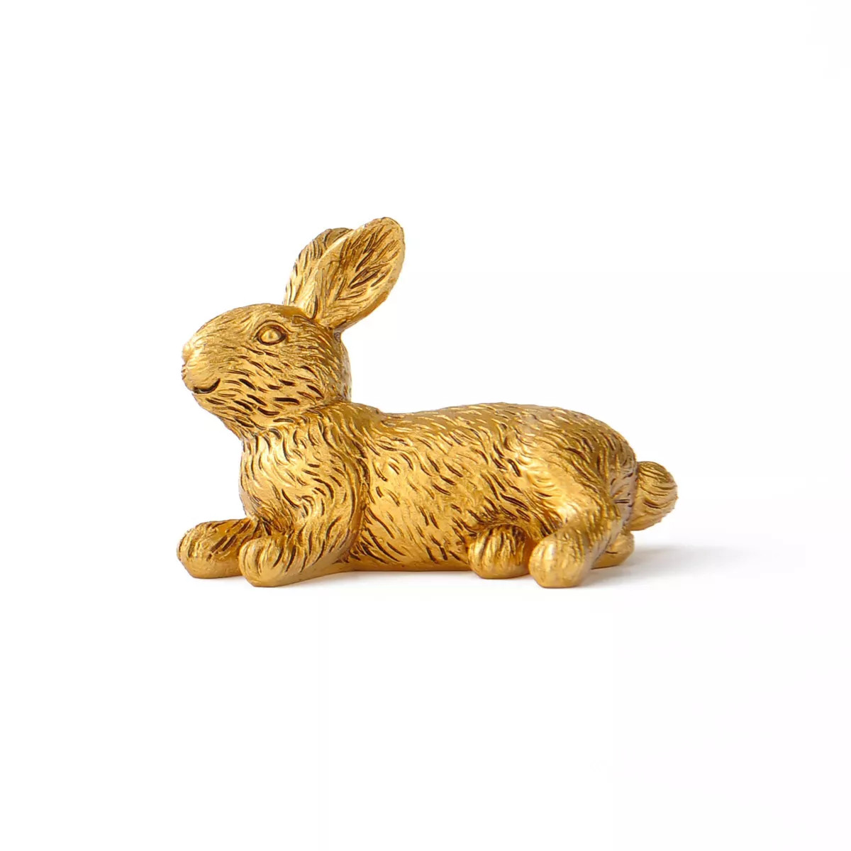 Easter Small Gold Resin Bunny Low - Bullseye's Playground™ | Target