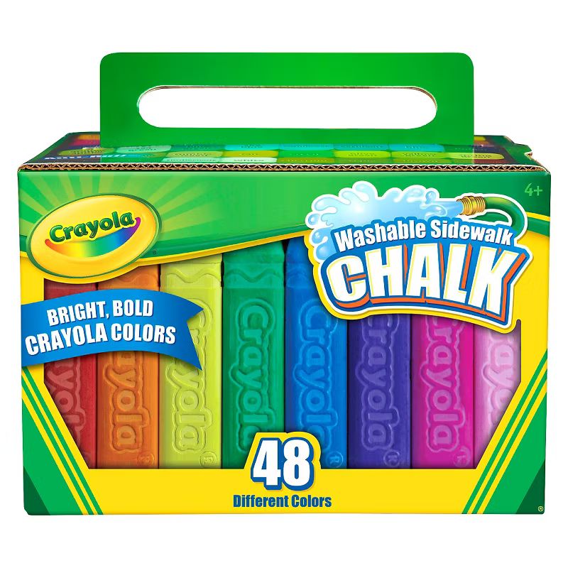 Crayola 48ct Washable Sidewalk Chalk - Bold Colors | Target