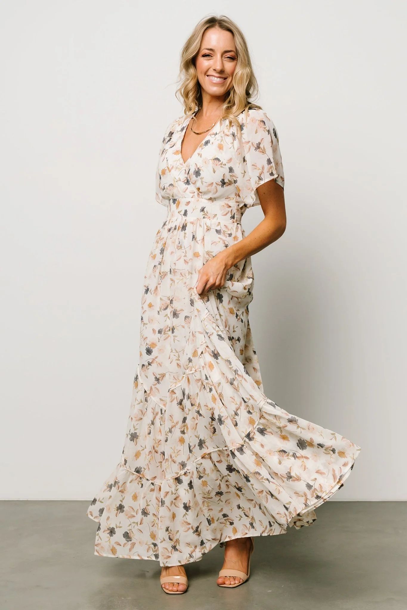 Katherine Maxi Dress | Multi Floral | Baltic Born