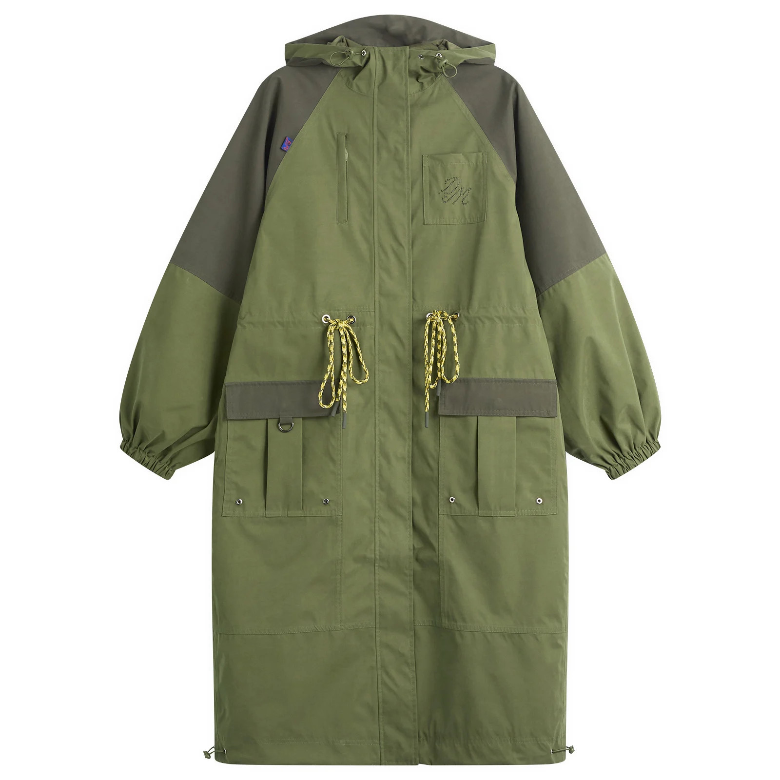 Damson Madder Women's Logan Raincoat Forrest | END. Clothing