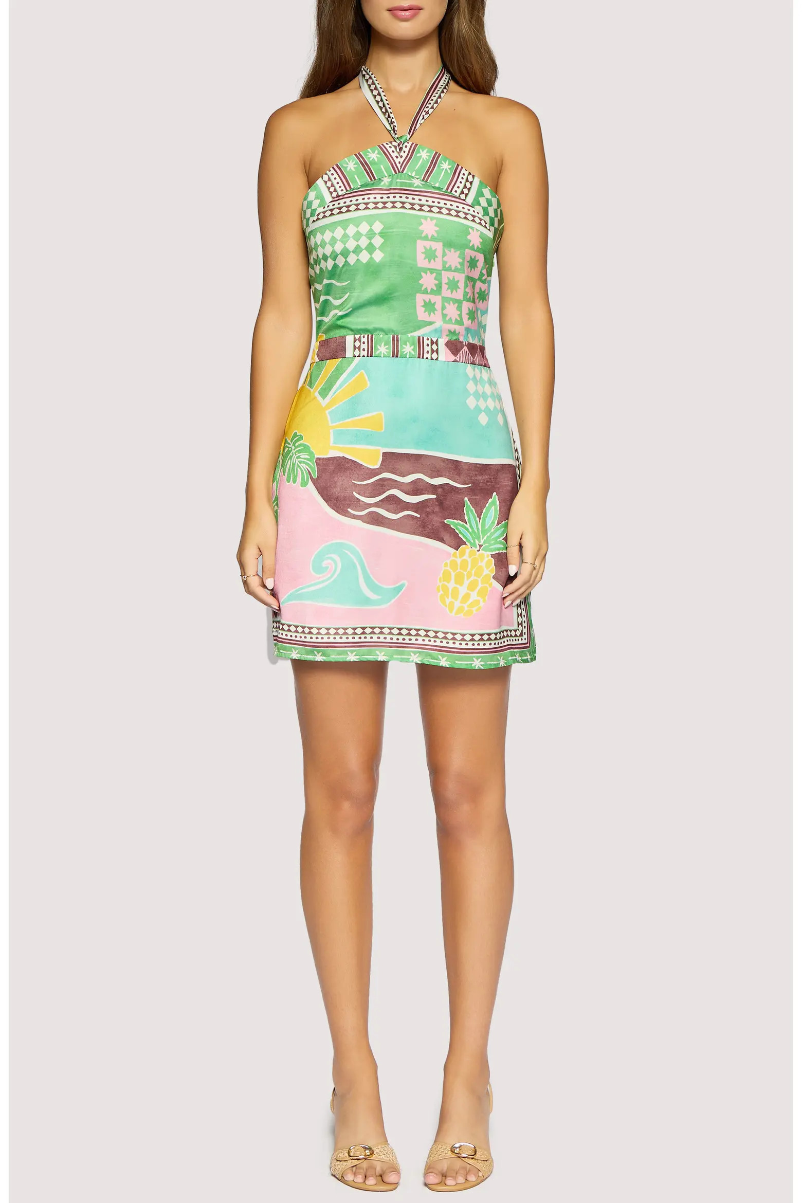 Isla Spell Halter Minidress (Women) | Nordstrom | Nordstrom