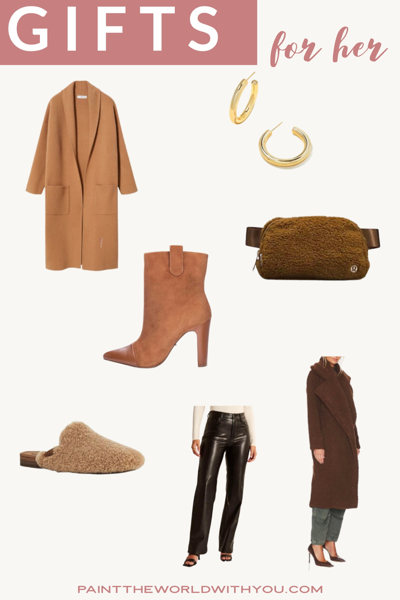 Gift guide | Gifts for her | Gift ideas | Gift ideas for her | belt bag | Uggs

#LTKstyletip #LTKHoliday #LTKGiftGuide