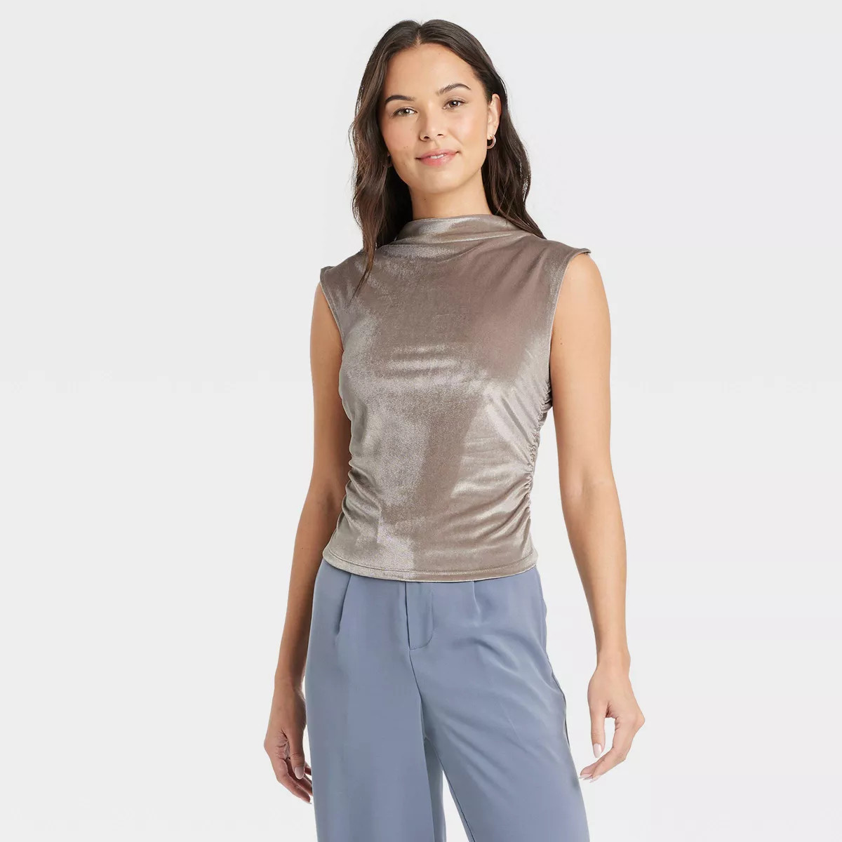 Women's Ruched Tank Top - A New Day™ | Target