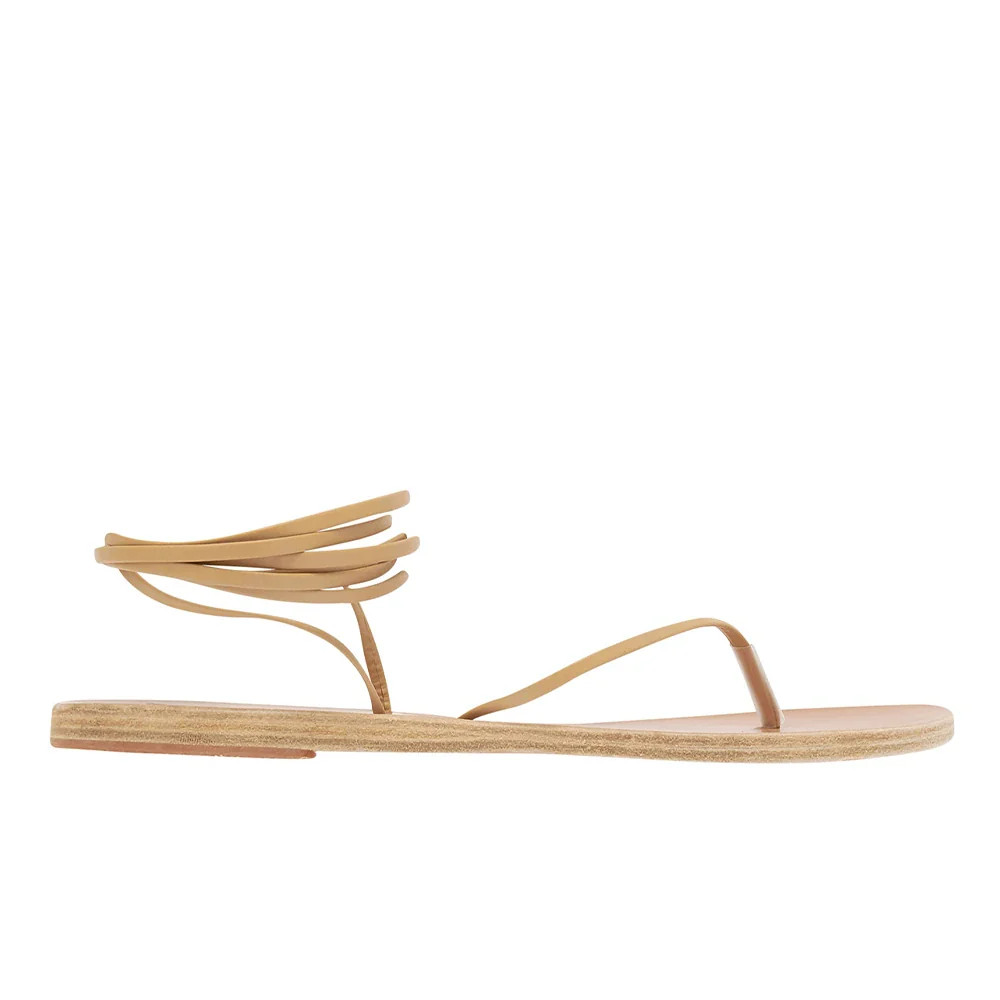 Celia Leather Natural | Ancient Greek Sandals