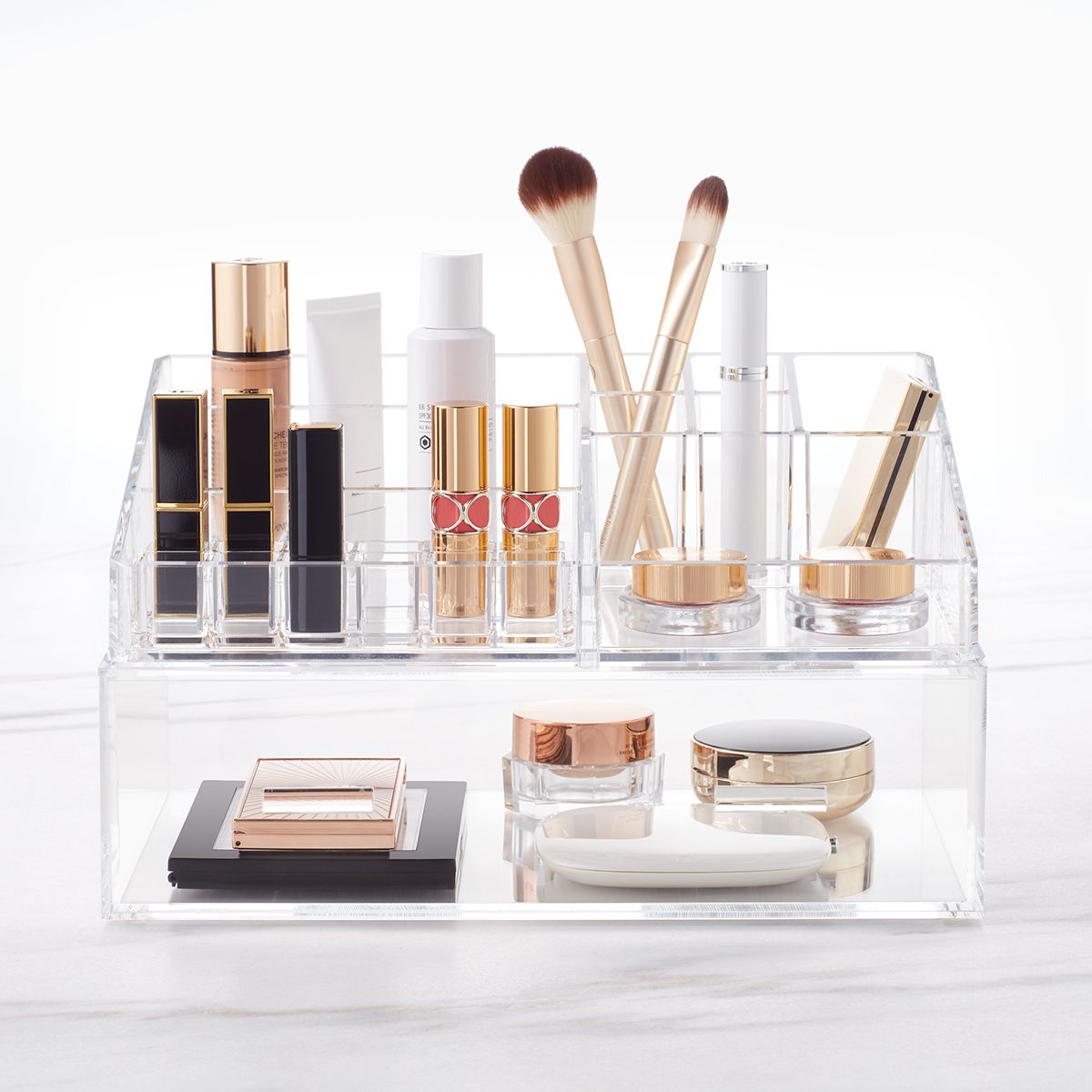 The Container Store Luxe Makeup Storage Set | The Container Store