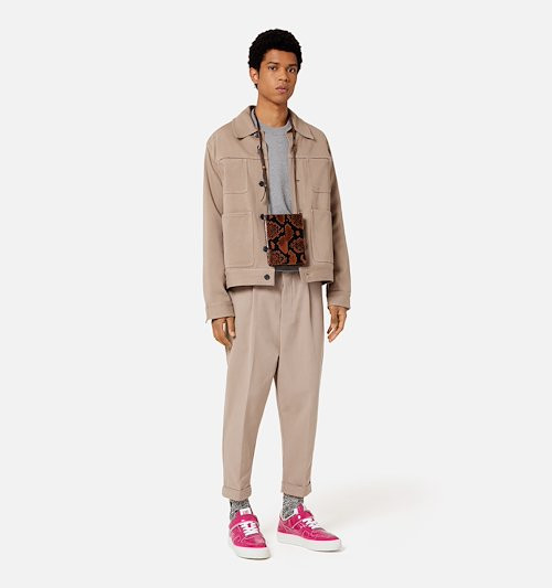 Carrot Oversized Trousers | AMI (Global excl. FR)