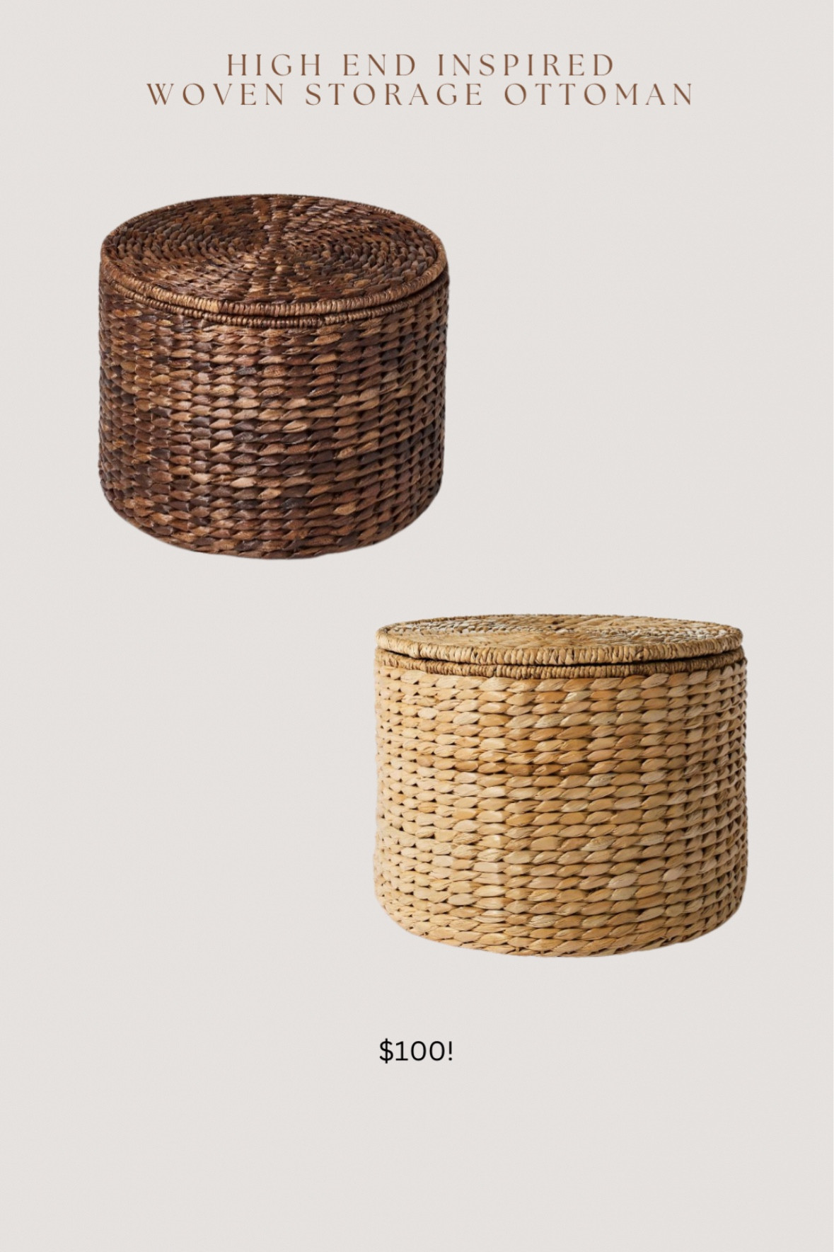 This is the best price storage ottoman I have ever seen in the style and size!! This is only the second time I have seen both colors in stock🙌🏻🚨

#LTKSaleAlert #LTKHome #LTKFindsUnder100