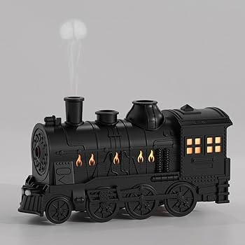 Train Shape Essential Oil Diffuser Humidifier, 2 Lighting Modes, Remote Control, Train Design Hom... | Amazon (US)