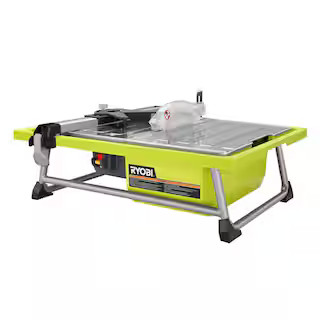 4.8 -Amps 7 in. Blade Corded Tabletop Wet Tile Saw | The Home Depot