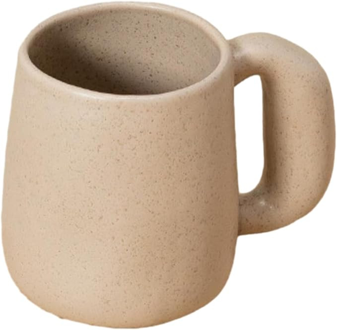 Japanese Ceramic Tableware Set With Big Ears, Cute Coffee Mugs, Household Two Ear Salad Bowl-Brow... | Amazon (US)