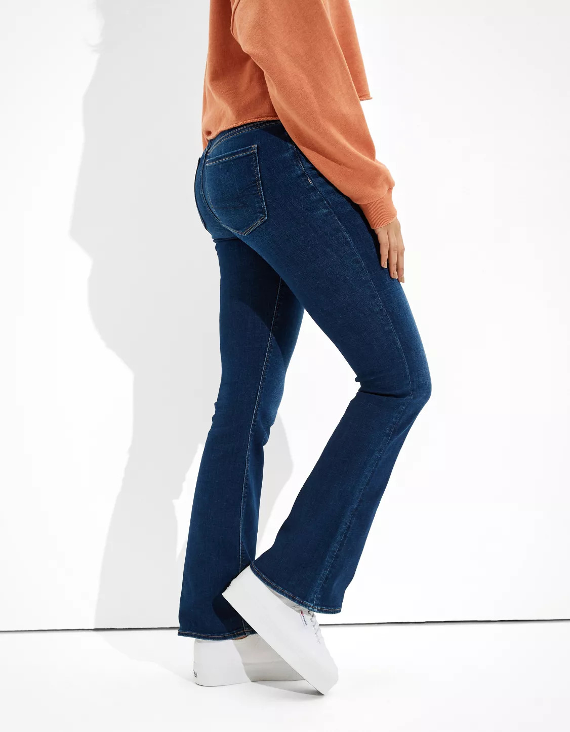 AE High-Waisted Artist® Flare Jean | American Eagle Outfitters (US & CA)