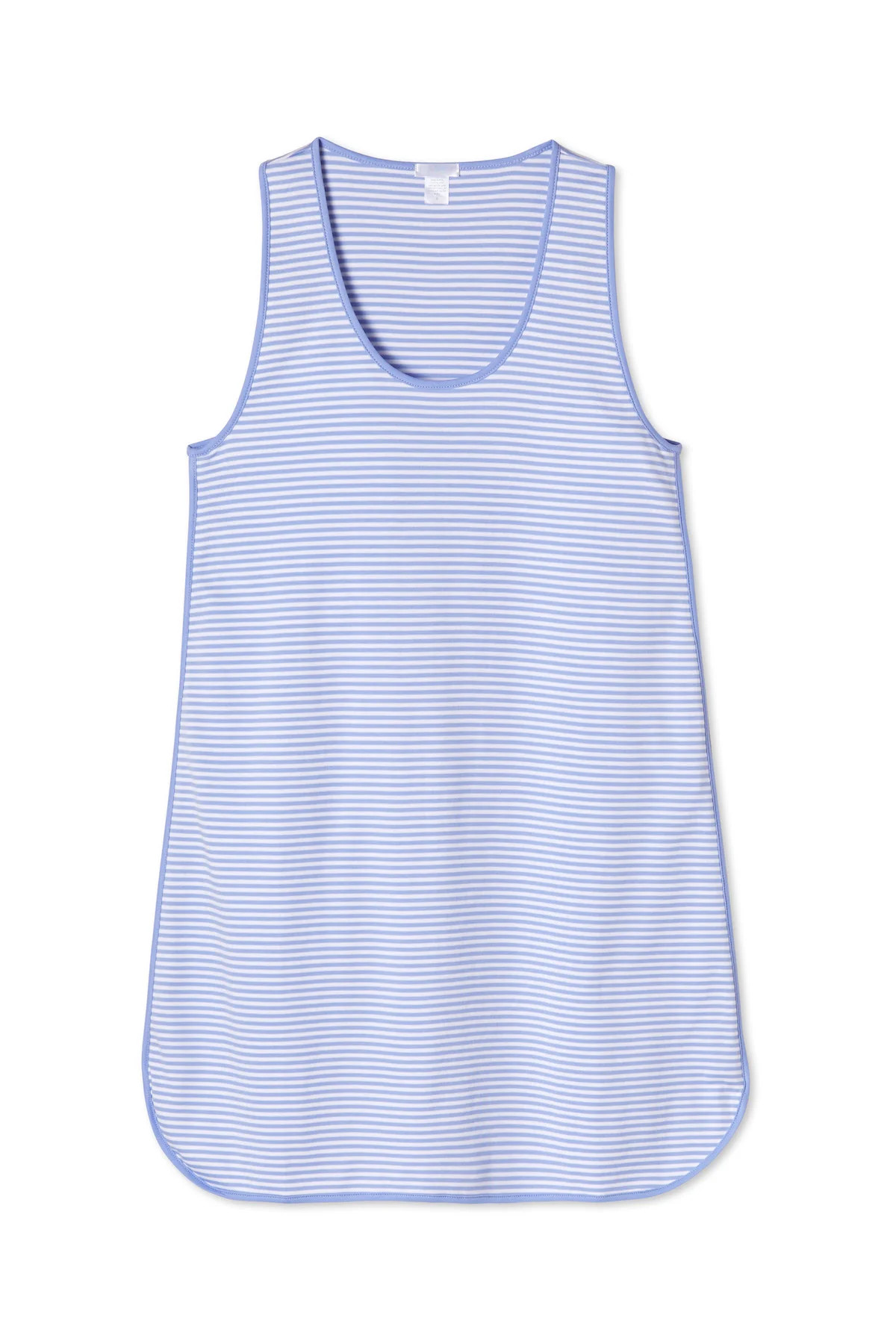 Pima Tank Gown in Hydrangea | LAKE Pajamas