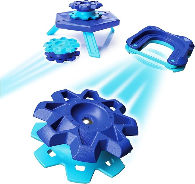 Fat Brain Toys Magshuto Mag-Kit Series 1 Metal Cypher Blue, Magnetic Trick Shot System, Open-Ende... | Amazon (US)