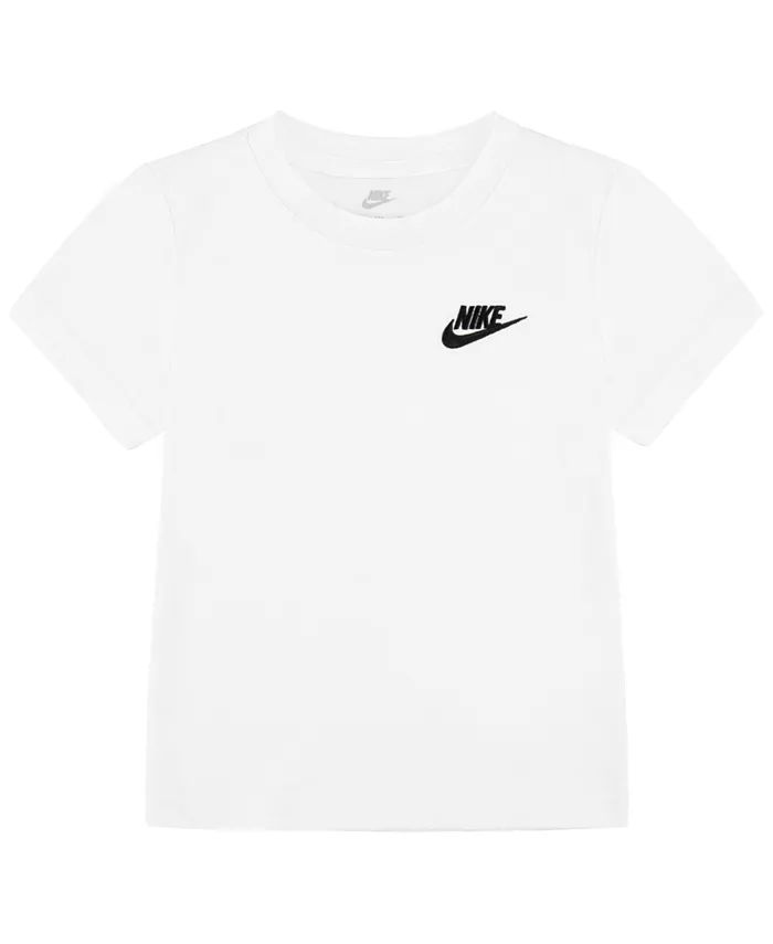 Toddler Boys Sportswear Embroidered Futura Short Sleeve T-shirt | Macy's