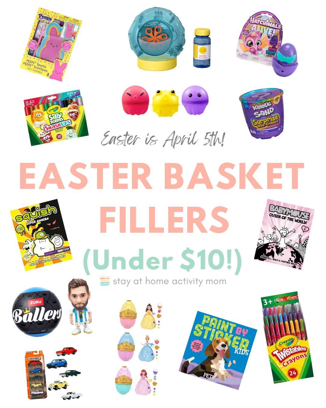 Easter is less than a month away! Time to start gathering up some goodies. These are all under $10! 

#LTKSeasonal #LTKmomlife #LTKKids