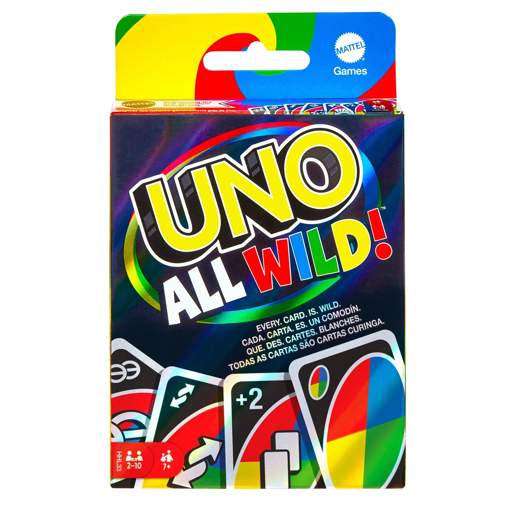 UNO All Wild Family Card Game For 7 Year Olds And Up | Walmart (US)