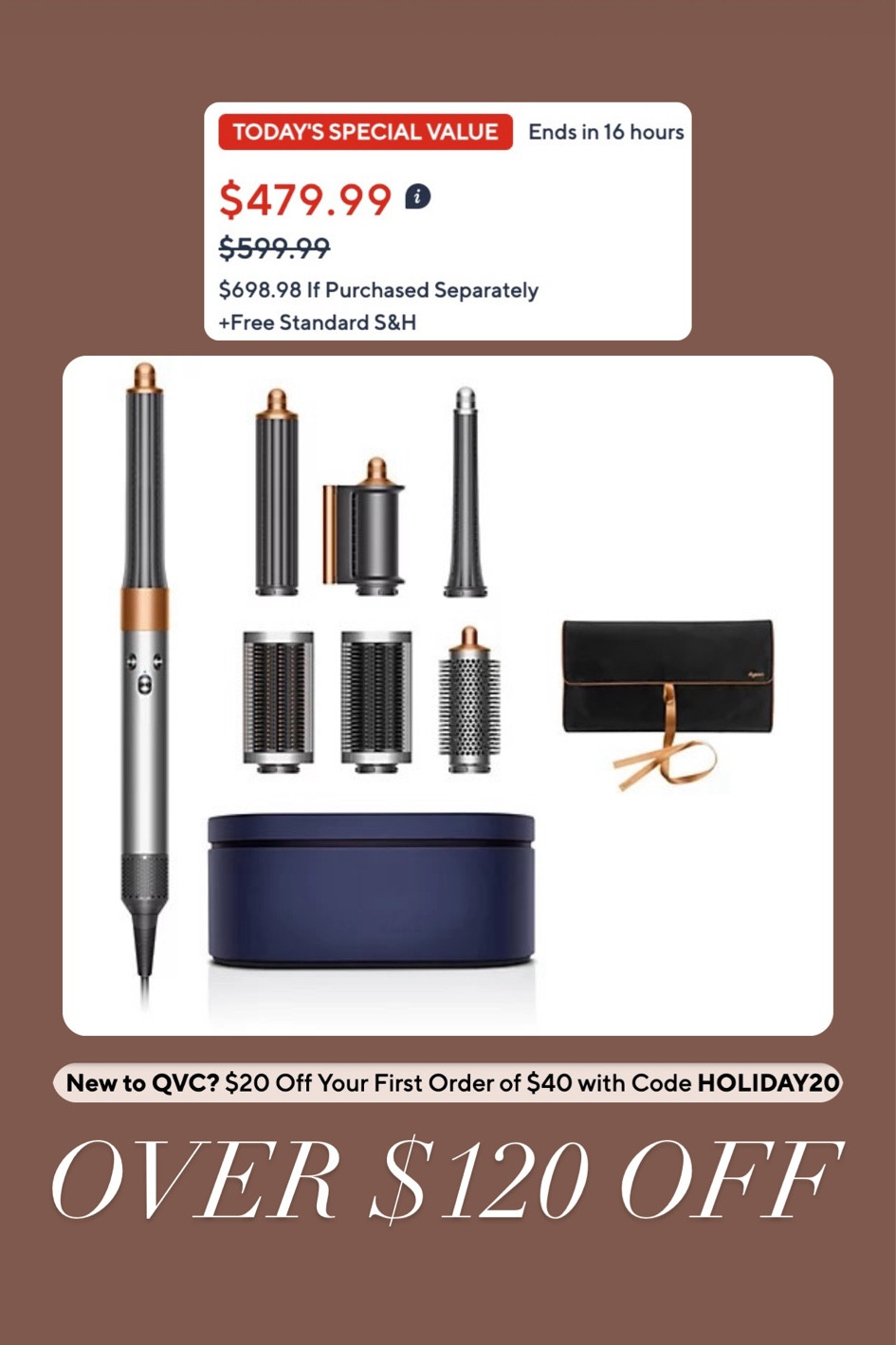 My favorite hair tool, so fast and easy for the Holidays! 

@QVC #LoveQVC #ad