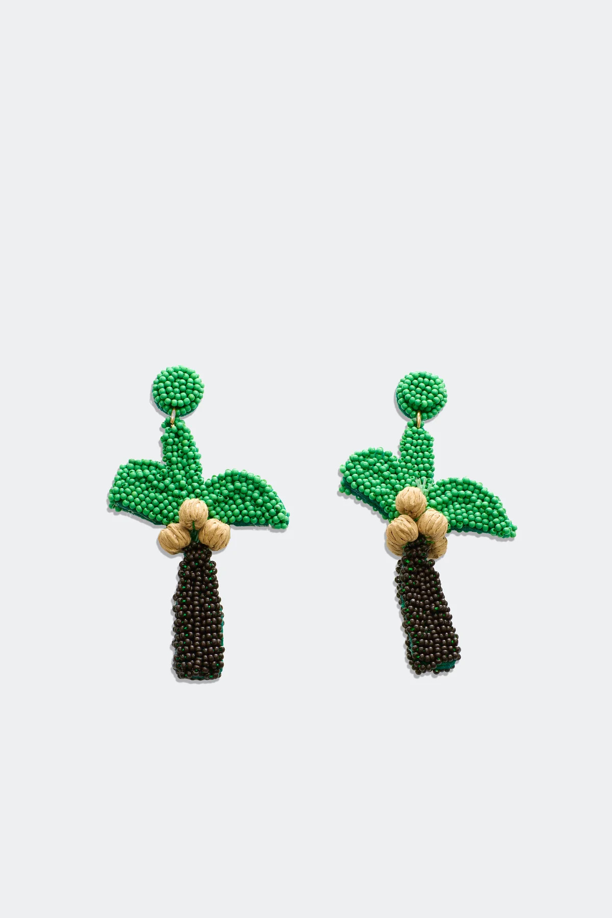 Palm Earring In Green Multi | Simon Miller
