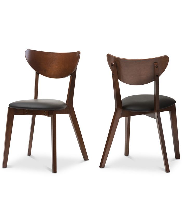 Sumner Faux Leather and Dining Chair (Set Of 2) | Macys (US)