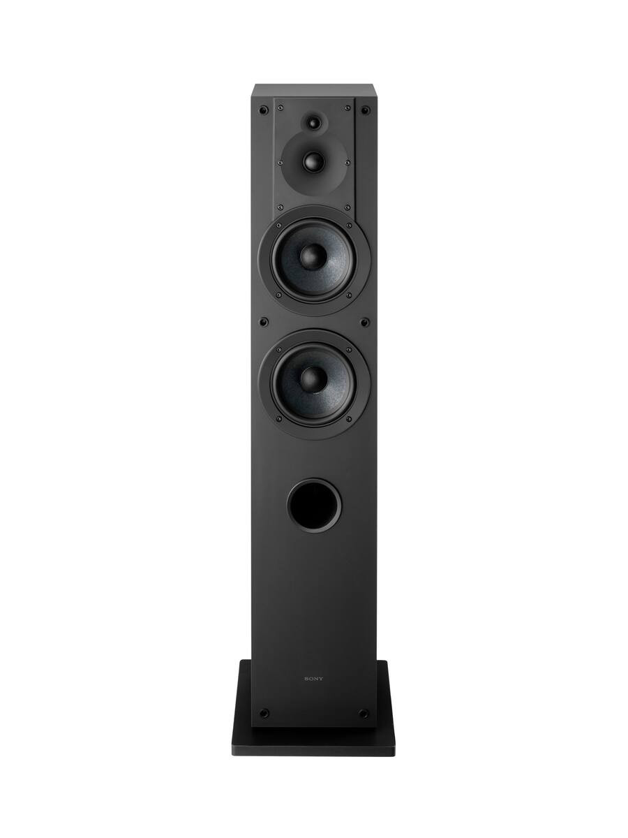 Sony - CS Speaker – 3-way 4-driver hi-res Floor-Standing speaker (2025) each - Black | Best Buy U.S.