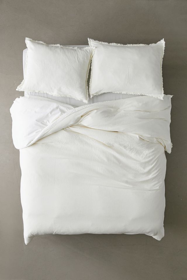 Andie Double Cloth Gauze Duvet Cover | Urban Outfitters (US and RoW)