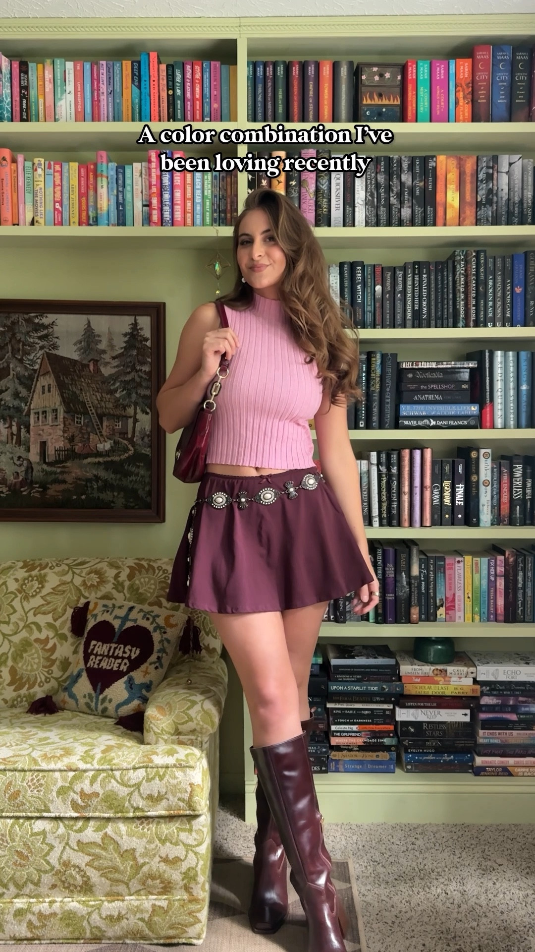 Fall color combination! Give me all the pinks, plums, and maroons! 🤍

#LTKCon #LTKSeasonal #LTKFallSale