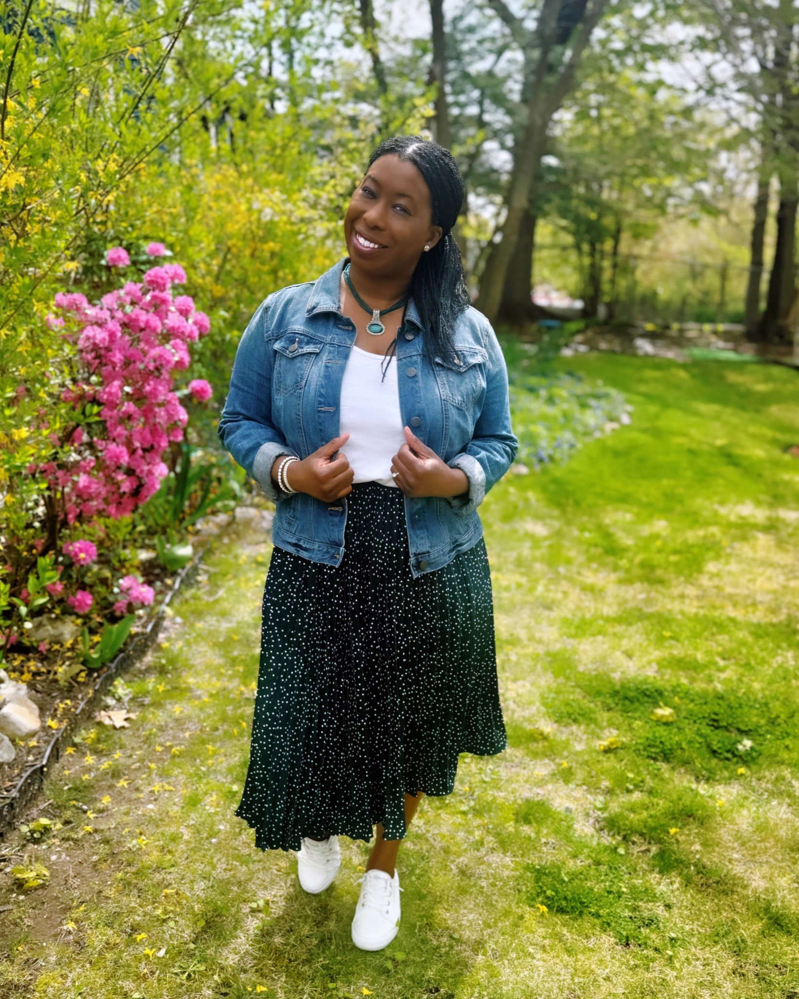 A pleated skirt is a must this season, especially a polka dot skirt. So fun, comfortable, and easy to wear. Dress it up or down and you’re perfect for any occasion. 

#LTKBeauty #LTKStyleTip #LTKFindsUnder50