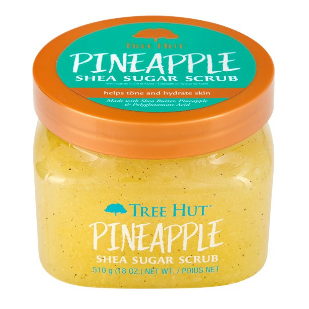 Tree Hut Shea Sugar Exfoliating Body Scrub Pineapple, 18 oz | Walmart (US)