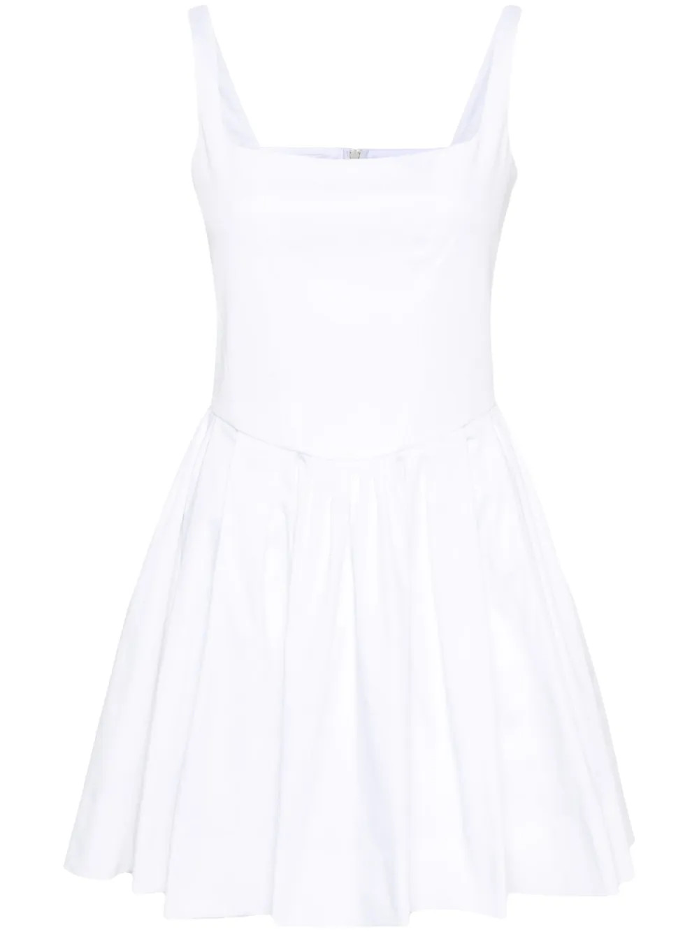 Maje Pleated Sleeveless Mini Dress - Farfetch | Farfetch Global