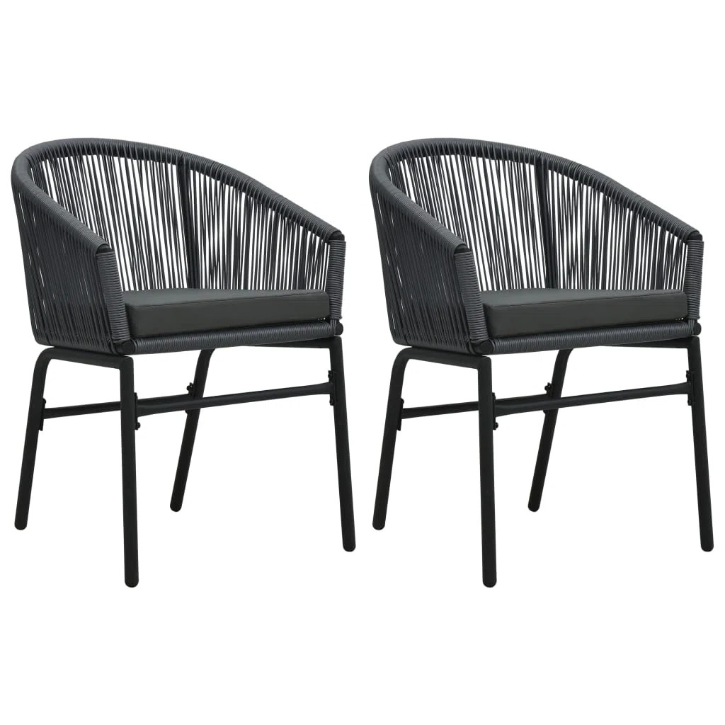Klingensmith Patio Chair with Cushions (Set of 2) | Wayfair North America