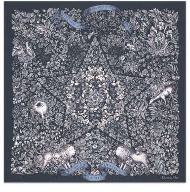 Dior Around the World 90 Square Scarf | 24S US