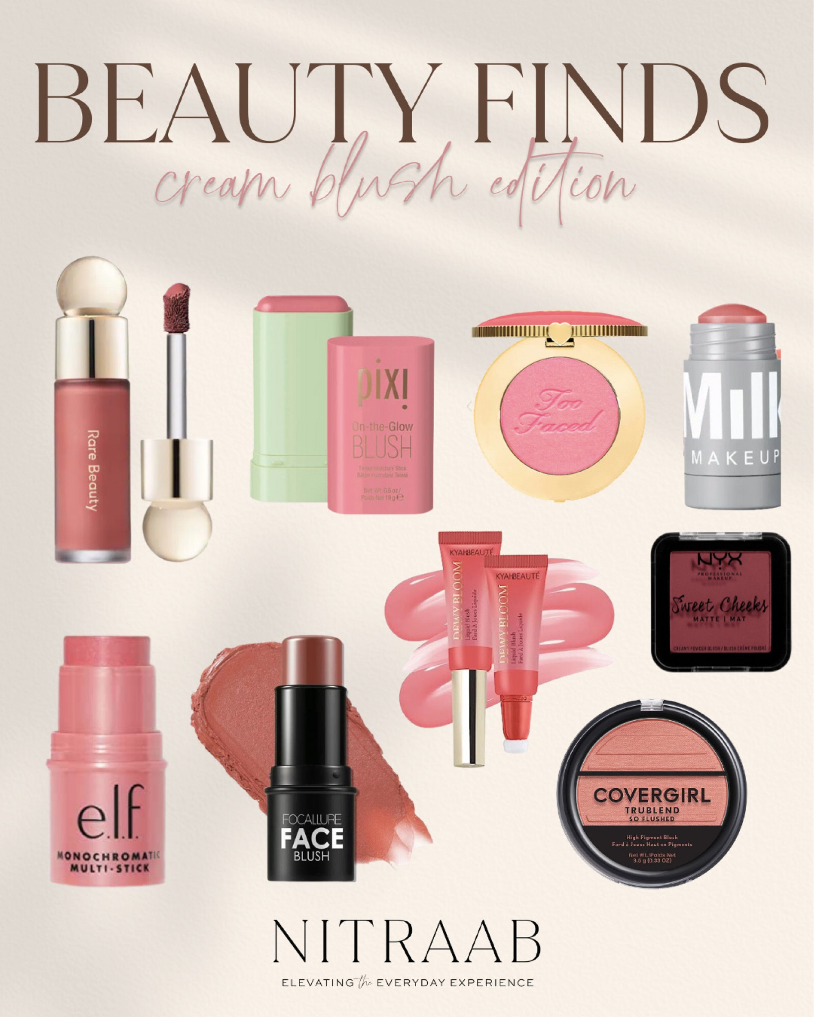 Cream blush is my current obsession, and I can’t get enough of the ombré blush trend. 🌸💕 Experience the magic of a natural, lit-from-within glow with these dreamy cream blushes. From high-end splurges to budget-friendly picks, I’ve got you covered! ✨🎀 #CreamBlushObsession #OmbréBlushTrend #BudgetFriendlyBeauty #LTKBeauty