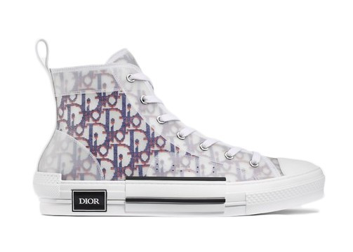 Dior B23 High Top Red Blue Oblique | StockX