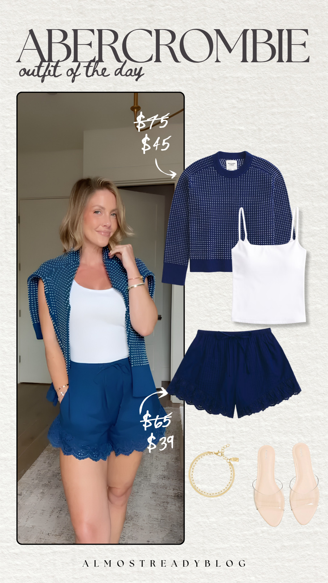 up to 40% off select style at abercrombie now!

sale alert, summer outfits, 4th of july, shorts, casual outfits, amanda west, almost_readyblog 

 #LTKootd #LTKSaleAlert