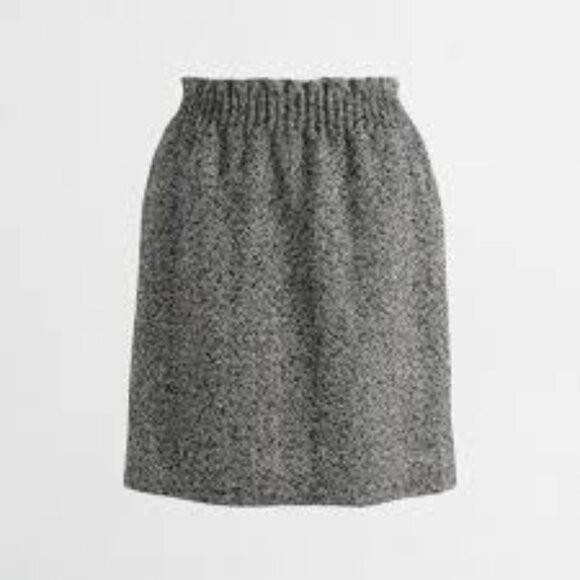 J. Crew Herringbone Sidewalk Mini Skirt Pull On 0 | Poshmark