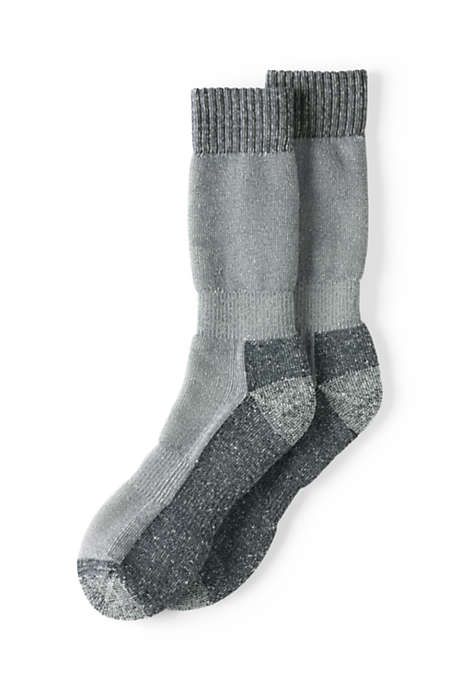 Men's Merino Wool Snow Pac Boot Socks | Lands' End (US)