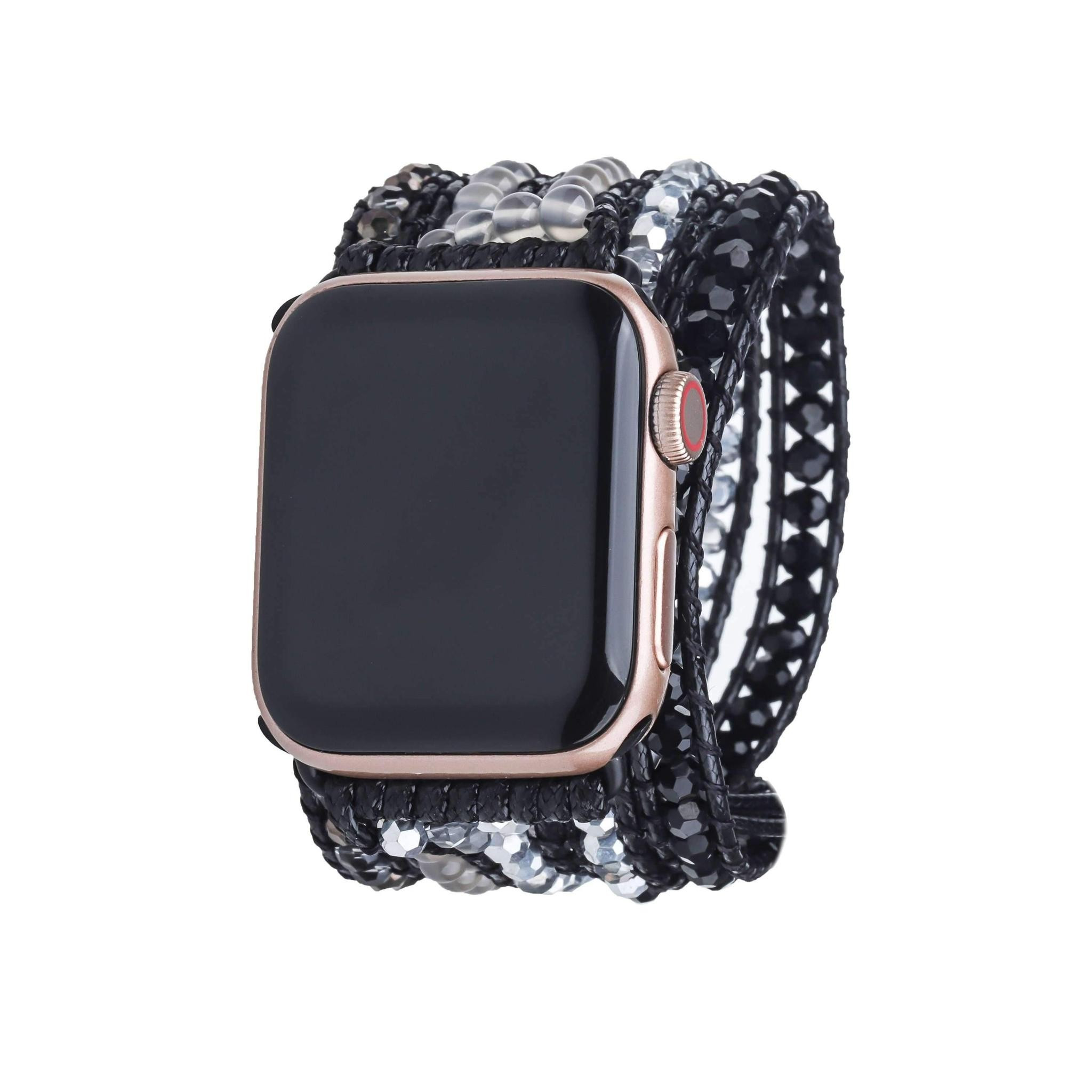 Smokey Dorado on Gray Apple Watch Strap | Victoria Emerson