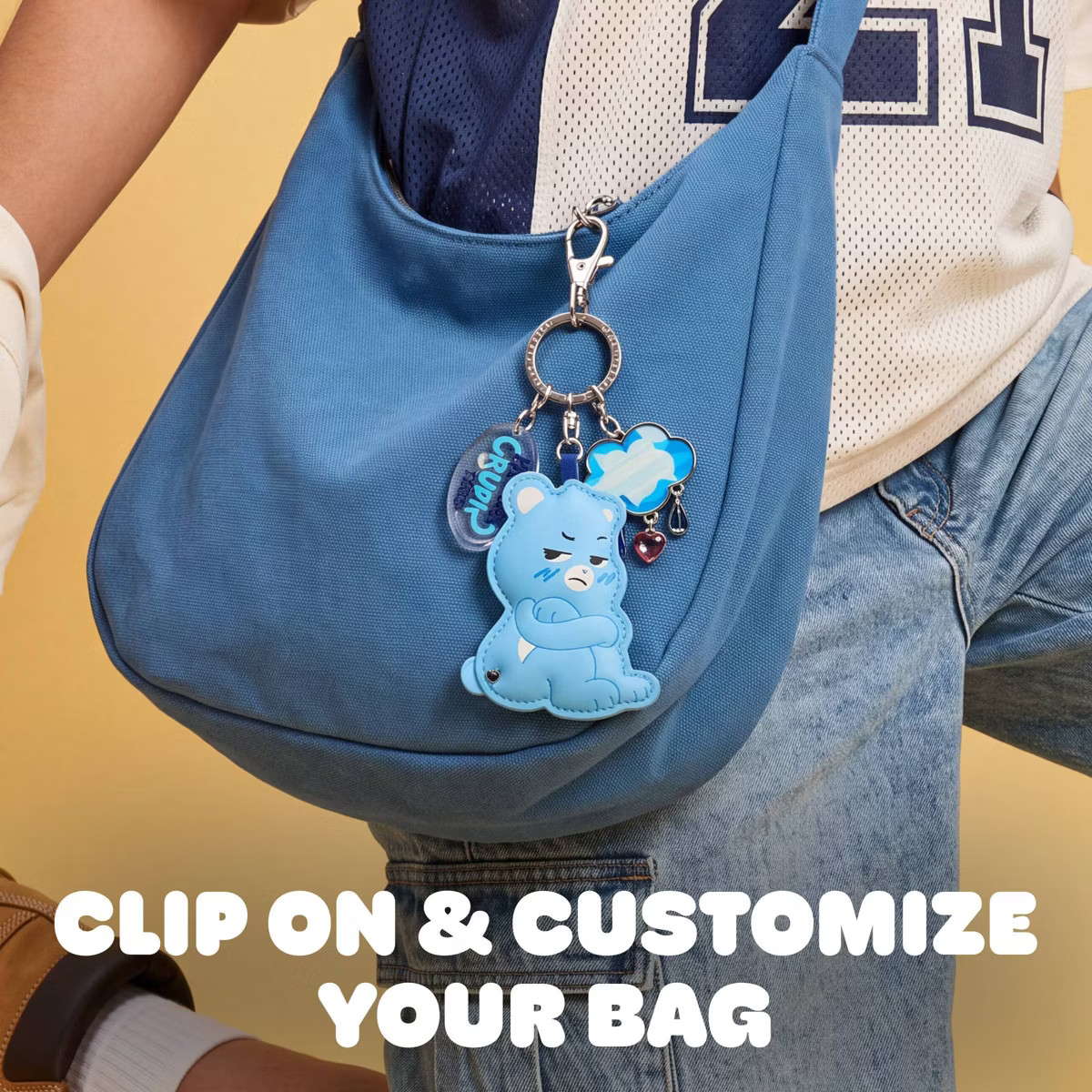 FAO Schwarz x Care Bears Grumpy Bear Bag Charm | Target