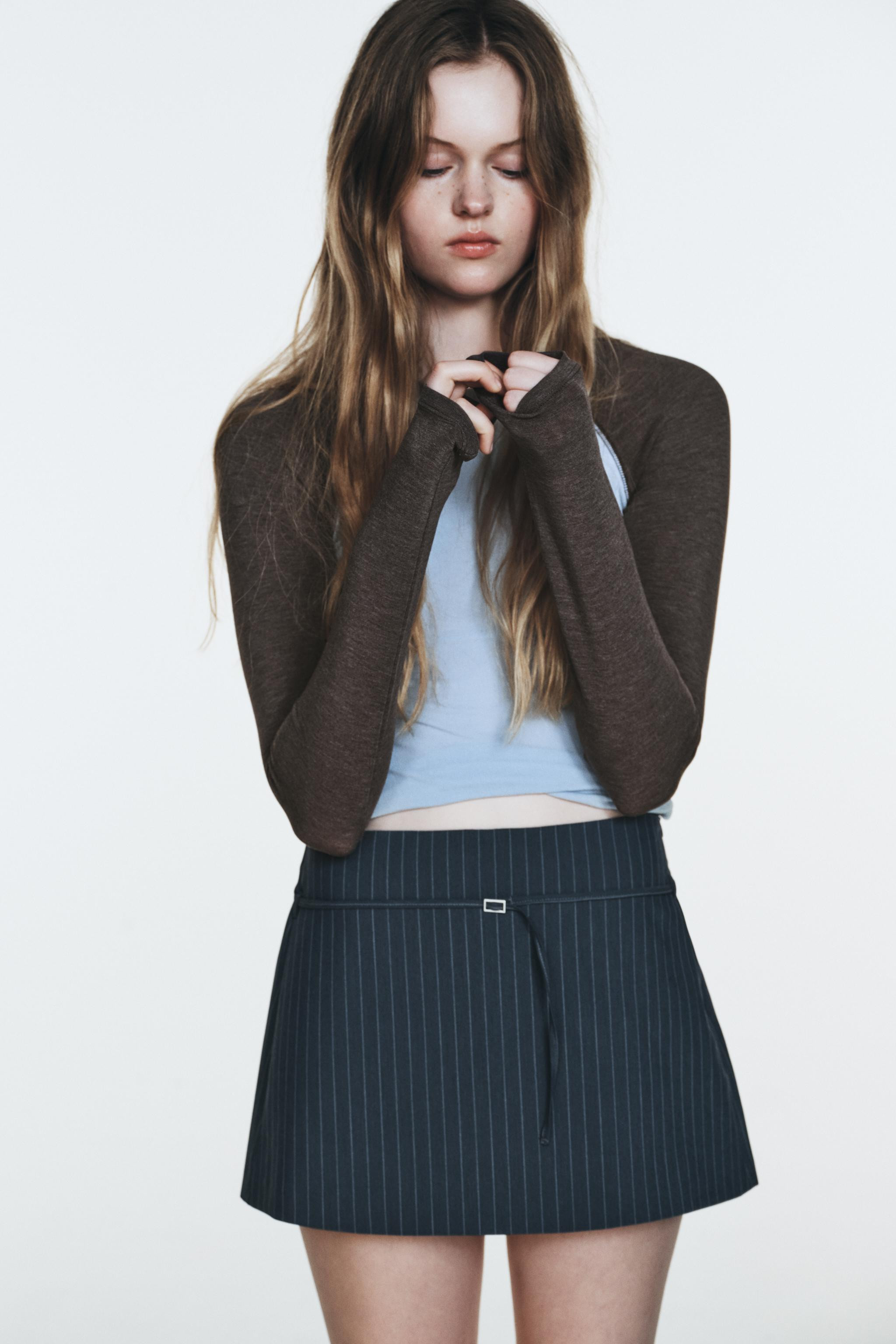 BELTED SKORT | Zara US