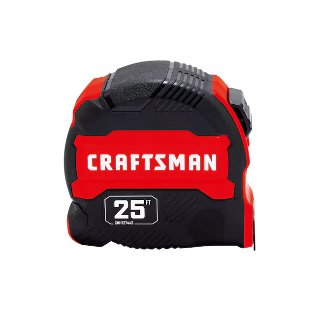 CRAFTSMAN Compact Easy Grip 25-ft Tape Measure | Lowe's
